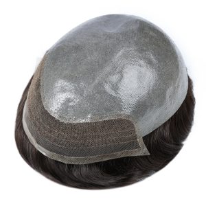 BIO Base Hair Toupee-Lace Front Hairpiece 0.08 mm Super Thin Skin