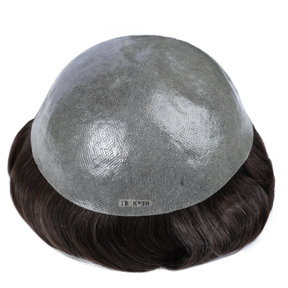 BIO Base Hair Toupee-Lace Front Hairpiece 0.08 mm Super Thin Skin - Image 4