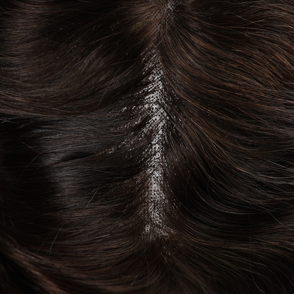 MN4 Base Hair Toupee-Fine mono with PU coated sides back and a skin gauze front - Image 4
