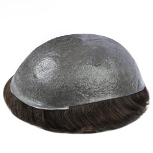 0.03MM Vloop Full Skin Toupee Hair System for Men