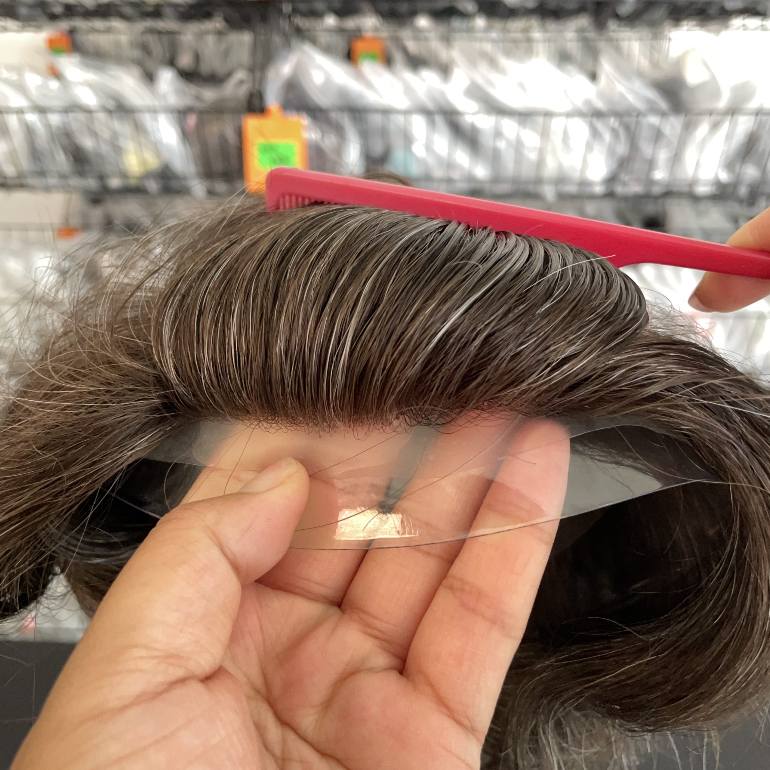 NEW AUSTRALIA-Lace Hair System Toupee With a Wider PU Perimeter - Image 3