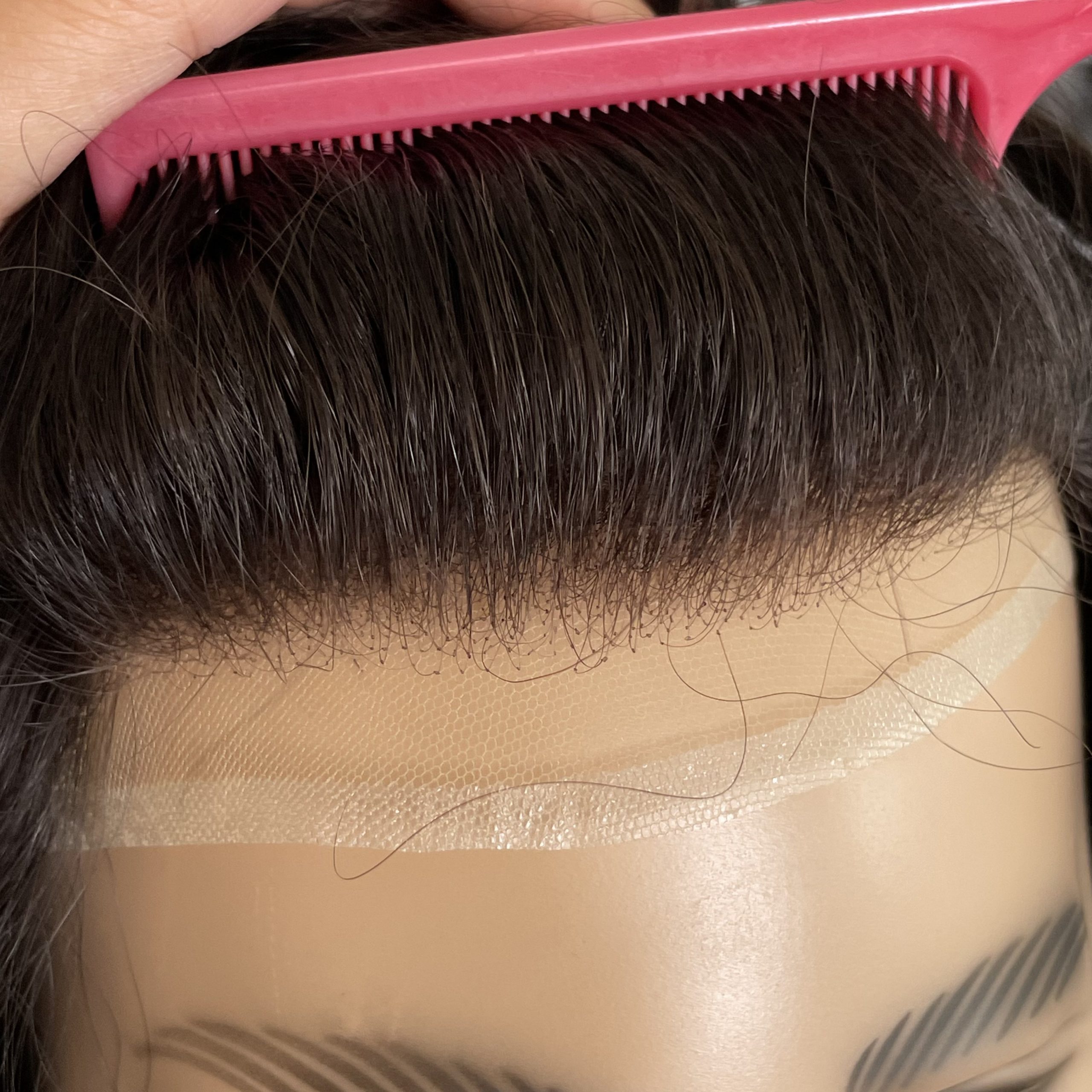 Full Swiss Lace Hair System Men Toupee Wholesale price - Image 2