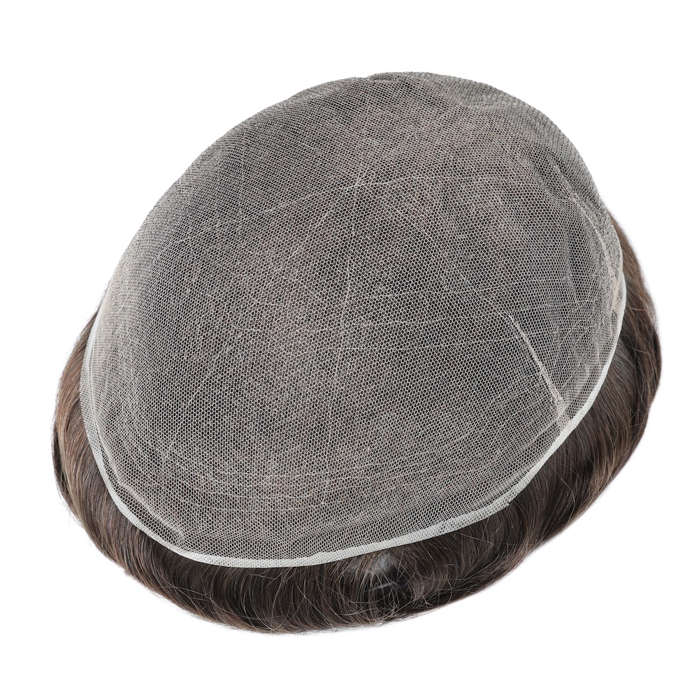 Full Swiss Lace Hair System Men Toupee Wholesale price